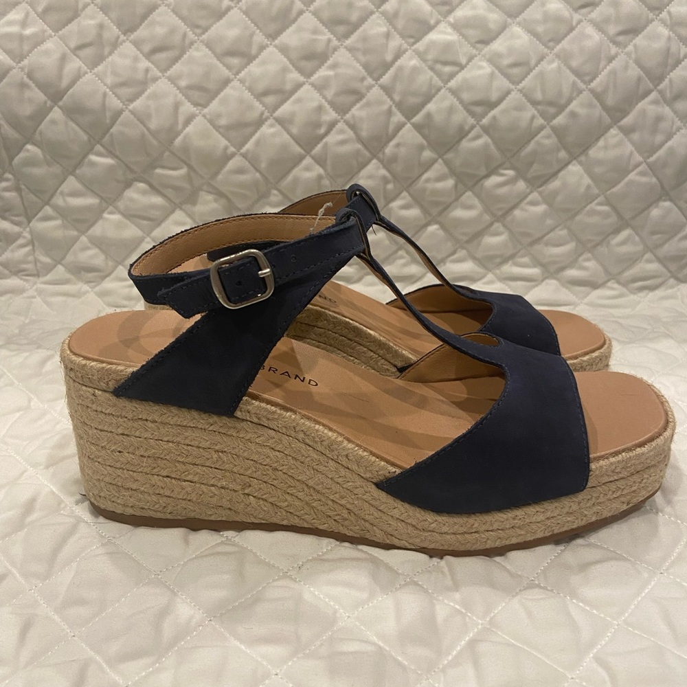 Lucky Brand espadrille wedges